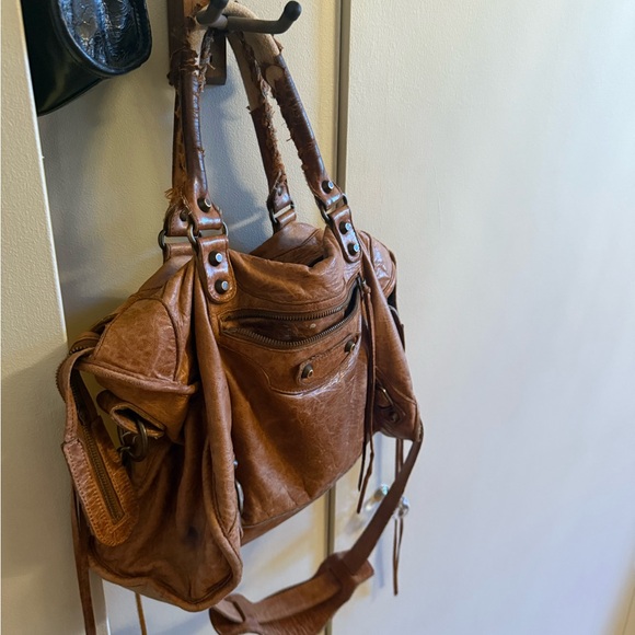 Brown Leather Women's Bag balenciaga city bag - Picture 1 of 4